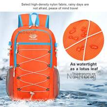 40L Hiking Camping Backpack Waterproof Mens Women Outdoor Travel Rucksack Bag - Multicolor - View 6