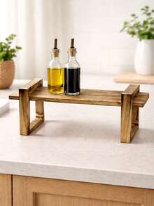 1个复古风格实木桌面置物架，适合存放书籍、文具、音箱等，宽度可调节，可作为多功能桌面书架，适用于各种场景，例如书桌整理、办公桌收纳、学生和儿童书桌收纳等。 - 彩色 - 查看 6