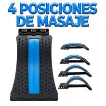 Cracker de Espalda de 4 Niveles para Alivio del Dolor de Espalda Baja y Superior Estirador Lumbar Ajustable--Envío local - Multicolor - Ver 3