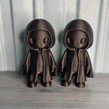 The Diminutive Ghost Takes On The Guise Of A "Desk Guardian," Featuring A Mysterious Hooded Design Paired With Endearing Poses, Creating A Unique Sense Of Minimalist Artistry. Whether Placed On A Desk, Bookshelf, Or Windowsill, It Instantly Enhances The Appeal Of The Space, Becoming A Focal Point. - Multicolor - View 4