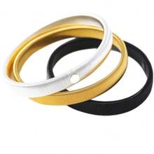 2pcs Unisex Metal Shirt Sleeve Holders, Non-Slip Metal Cufflinks, Durable No-Wash Sleeve Garters, Suitable For Men And Women, Party & Holiday Supplies, Metal Spring Bracelet Elastic Arm Bands - Multicolor - View 16