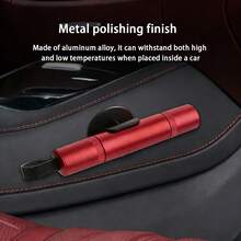 1PC Car Window-Breaking Hammer - Safety Hammer - Metal Material Emergency Escape Tool - Compact And Portable - Breaks Window In One Second - A - View 4