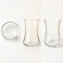 Clear Glass Bottle Is Suitable For Hydroponic Plants, Vases, Artificial Flowers, Lawn Garden Miniature Landscape Decoration, Home Living Room And Office Decoration, And Decorations For Valentine's Day, Ramadan, And Holiday Parties. - A - View 9