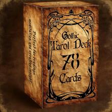 一盒复古文艺复兴时期塔罗牌，78张韦特-莱德塔罗牌，附说明书，精装礼盒。400克厚纸，灵性疗愈塔罗牌套装，塔罗牌，神谕卡。 - 塔羅牌 - 查看 14