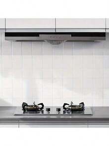 1片防水防油静电墙面保护膜 - 可移除薄膜,适用于厨房、瓷砖、家居和宿舍装饰 - 无需胶水,易于清洁,无需用电 - 非常适合炉灶和水槽区域,炉灶台面保护,厨房配件,适合派对、聚会和活动的日常装饰。 - A - 查看 4