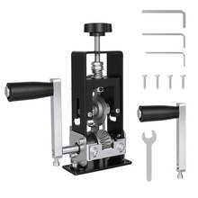 HSHa Wire Stripper Suitable For Wires With A Diameter Of 2-25 Mm, High-Strength, Dual-Axis Precision Blades, Height-Adjustable And Non-Slip V-Groove, Efficient Wire Stripping Machine, Compatible With Various Cable Types, Suitable For Waste Wires And Single-Core Wires - A - View 11