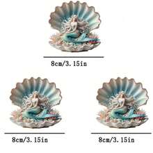 1 pieza/2 piezas/3 piezas Parche de impresión por transferencia de calor con diseño de sirena y concha, adecuado para camisetas, sudaderas, vaqueros, chaquetas, mochilas, almohadas y otros proyectos DIY, agregando elementos de cuento de hadas oceánicos románticos a tus atuendos - L - Ver 5