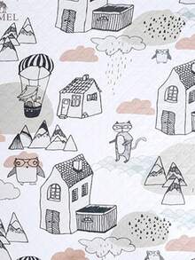 CAMEL CROWN Outdoor Picnic Mat, Camping Tent Thickened Mat Moisture-Proof Mat Flying Chess Children's Spring And Fall Tour Mats - Cartoon Town - View 7