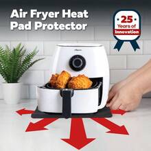 Cooks Innovations: Original 3 Pack Kitchen Countertop Appliance Sliders Mat - Scratch Protecting And Heat Resistant Easy Moving Slider Mats For Countertop Appliances - Coffee Maker Air Fryer Blender - Charcoal - View 2