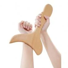 SilvaLex Wooden Massage Tool, Full Body Massager, Hand Massager, Leg Massager, Shoulder Massager, Shoulder & Neck Massage Tool, Facial Massage Tool, Back Massager, Waist Massager, Full Body Muscle Massager - Apricot - View 12