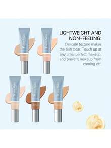 zephoco Serie de Base Ligera Nutritiva Ligera Hidratante Iluminadora Hidratante No Apelmazada Acabado Natural - Cocoa - Ver 6