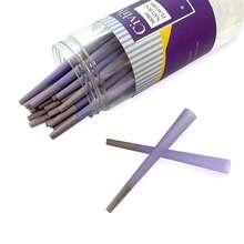 Hand Rolled Paper,Colorful Paper. Purple Paper. {Length 10.8cm * Width 1cm * Height 2.6cm, 50 Pieces }. Party And Festivals Gifts. For Adults. Slow Burning, Smoking Aid. Tools.King Size - Purple - View 5