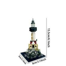 385片英式海滨风景灯塔积木套装，精准颗粒，重现英国海岸的悠闲氛围 - H013 - 查看 7