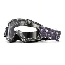 Las más nuevas gafas de motocicleta para hombres, gafas de sol para Motocross, gafas protectoras de  MX MTB, gafas para casco, gafas de esquí para conducir vintage - Lente F-clear - Ver 13