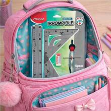 Juego Geometrico de 6 pcs Maped Inrompible + Compas - transparente - Ver 4