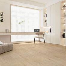 1 rolka 40 cm x 3 m samoprzylepnej naklejki na podłogę z winylu, 3D papier do odklejania i przyklejania z fakturą drewna, odpowiedni do domu, mieszkania, samoprzylepna, łatwa do usunięcia, wodoodporna, pogrubiona wykładzina podłogowa z fakturą drewna - B - Zobacz 7