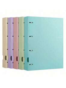 1 cặp đựng tài liệu Morandi Colors A4, loại có vòng chữ D và 4 lỗ, thích hợp cho năm học mới, đồ dùng học tập. - Nhiều màu - Xem 3