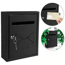 Buzón Hogar Cartas Correo Decoracion Exterior Casa Y 2 Llave - A - Ver 1