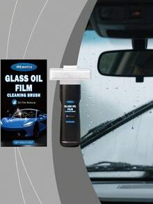 Homonth Glass Cleaning Brush, Windshield Rearview Mirror Water Stain Dirt Cleaning Shine Cleaner/Car Window Glass Decontamination Cleaning Renovation Maintenance Clear Vision/Kitchen Transparent Glass/Household Glass, Random Old And New Models - Multicolor - View 9