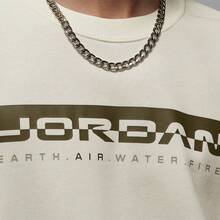 Jordan 男士 AS BRK HM FLC CREW LB 针织圆领卫衣 IQ2978-133 - 米色 - 查看 5