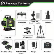 Yofidra 16-Line High-Precision Laser Level With Auto-Leveling, Touch Control, Brightness Adjustment, And Durable Rechargeable Battery - Easy To Use And Ideal For Home Renovation & Construction Projects,Essential Tools For DIY Home And Courtyard Renovation - UK Plug(220-240V) - View 13