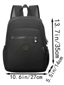 旅行大师大容量双肩包 - 新款轻便时尚旅行多功能背包 - 学生书包 - 女士休闲包 - 彩色 - 查看 3