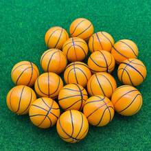 5个/10个/20个迷你篮球比赛纪念品PU球复活节派对礼物游戏奖品家居装饰生日礼物 - 彩色 - 查看 7