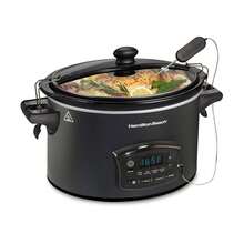 Olla de Cocción Lenta Hamilton Beach Defrost & Go 5.7 Litros 33962 - Negro - Ver 2