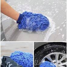Chenille Microfiber Glove For Car Wash And Cleaning, Multipurpose, Durable - 3 miếng - Xem 9
