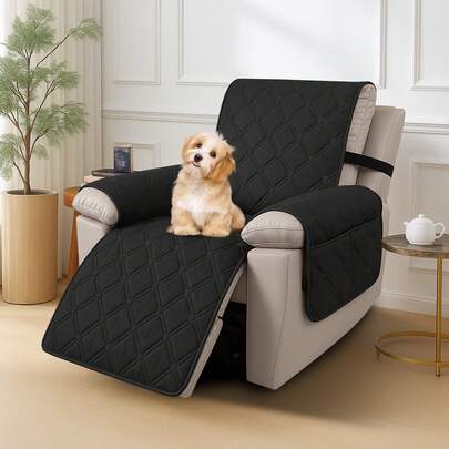 YSTYLE 1-Seater Reclining Relaxing Armchair Cover, 100% Waterproof Armchair Cover, Elasticated Armchair Cover, Reclining Sofa Cover