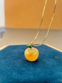 THINTIME Vòng cổ Apple Charm - Nhiều màu - Xem 17