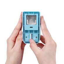 2pcs! 1pc 0.8 Inch Rectangular Stamp Punch + 1pc 1 Inch Square Punch, Rectangular Punch With Grooved Edge, Suitable For Paper Crafts, Scrapbooking, DIY Card Making And Other Handicrafts - 2 PCS/PACK - View 5