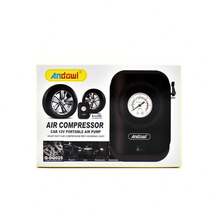 OISE ART STORE Compressore D'aria Pompa Per Auto 120w Cavo Accendisigari 12v Manometro Q-dq025 - - Multicolore - Visualizzare 6