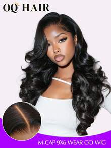 OQ Hair M-Cap Body Wave Pre Cut 9x6 Transparent Lace Bleached Knots Wear Go Glueless Wigs 200% 密度 16-30 英寸真人发丝，细小发结，预拔发际线，无需胶水，自然色系 - 新手友好，自然外观，日常佩戴，适合办公室、派对、Y2K 风格、度假、户外活动、角色扮演、校园、学校、假期、婚礼、节日等场合，也是送给女性的情人节礼物。 - SNatural - 查看 1