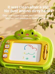 1 Piece Of Magnetic Drawing Board For Children Cartoon Magnetic Drawing Board With Magnetic Seal (Can Be Assembled Into Small Table/Wall/Bracket Mode) - Writing Board - View 6