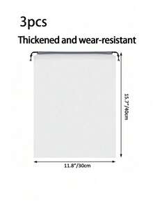 5pcs Travel Shoe Storage Bags, Lightweight Drawstring Bags, Dust-Proof Foldable Bags, Suitable For Sports Shoes And Shoe Protection, Essential For Portable Wardrobe, Shoe Organizer Bags, Transparent Storage Bags For Easy Packing - Clear - View 19