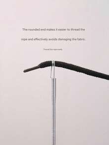 1 Dụng Cụ Thay Dây Rút Lò Xoăn Mềm | Dụng Cụ Chèn Dây chun Quần, Áo Hoodie, Váy 2 Trong 1 | Bộ Dụng Cụ Cần Thiết Tại Nhà Với Dụng Cụ Kéo Dây Thắt Lưng, Không Cần May Vá | Quà Giáng Sinh Cho Phụ Nữ (Lò xo Thép Dẻo, Đầu Dẫn Hướng) - Nhiều màu - Xem 4