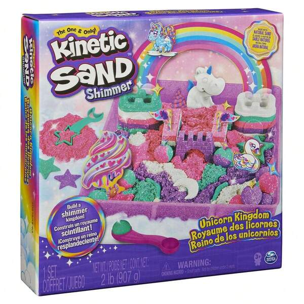 Set da gioco con sabbia del Regno Unicorno ✅ Consegna 24/48h in Spagna (Penisola) - Articoli in sabbia - Spin Master - Rif. 6062961