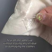 1 Roll Transparent PU Material Down Jacket Repair Tape, Easy To Cut And Stick, Suitable For Protecting Jacket, Collar And Cuffs From Pollution - Thick style - View 7