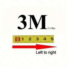 5m Retractable Measuring Tape, Yellow Self-Adhesive, Metric Scale, Dual-Sided Reading, Center Start, 12.5mm Wide Flexible Fit, Suitable For DIY And Sewing - Self-adhesive Measuring Tape - View 16