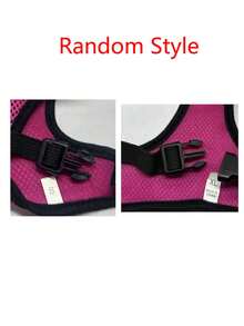 1 件装宠物狗/猫胸背带牵引绳户外散步胸带项圈衣服防拉牵引绳，长度 120 厘米/47.24 英寸 - 玫紅色 - 查看 2