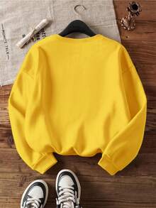 Áo thun cotton màu vàng chanh in họa tiết, kiểu dáng thể thao mùa xuân/hè mới dành cho nữ, áo thun ngắn tay màu trắng mềm mại, thoáng khí, ôm sát, co giãn, thời trang dành cho nữ. - Vàng 3 - Xem 3