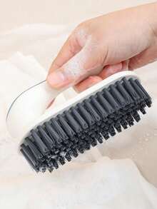 2pcs Shoe Cleaning Brush Set, Multi-Functional Long Handle Scrub Board Brush, Soft Bristles For Household Shoe Cleaning Without Damage - Multicolor - View 3