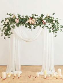 1 件人造桉树藤蔓，仿柳树和桉树组合藤蔓，带有丝绸般的绿色叶子，人造悬挂植物，绿色装饰，适合情人节、母亲节、春季装饰、家居装饰、门廊装饰、婚礼、派对、房间装饰、卧室装饰、春季婚礼拱门和墙饰。 - 彩色 - 查看 6