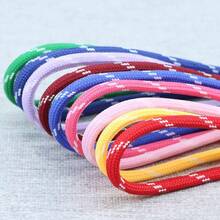 Dây dù polyester nhiều màu sắc, 5mm, dài 5m/cuộn, dùng để làm đồ trang sức DIY, dây treo túi xách, xâu hạt, thắt nút macrame, móc khóa điện thoại, dây rút áo hoodie. - Dây thừng màu dài 5 mét - Xem 2