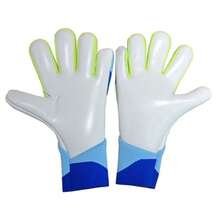 1 Pair Adult Goalkeeper Gloves, Slip-Resistant Training Gloves With Finger Protection For Goalkeepers - Blue - View 3