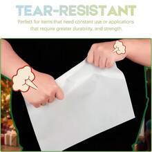 20pcs A4 Printable Vinyl Sticker Paper, Matte Waterproof Self-Adhesive Labels, White Vinyl Sheets Suitable For Cutting Machines, Inkjet Printers, DIY Crafts, Water Bottles, And Small Business Labeling (8.3x11.7 Inches) - 10ps - View 6