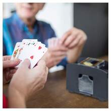 OISE ART STORE Mescolatore Di Carte Elettronico Con Beat Per Ramino Poker Solo Carte Standard - - Multicolore - Visualizzare 6