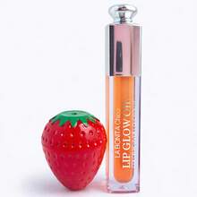 Set labios glow – lip oil sin color + bálsamo fresita - Marrón - Ver 4