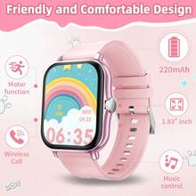 SIMSONLAB 2026 NEW 1.83-Inch HD Full Touch Screen Smart Watch For Kids & Teens, Phone Dialing/Receiving, Pedometer, Calorie Counting, Multiple Sports Modes, Message Reminder & Incoming Call Reminder, Multi-Function Smart Watch, Sporty Smart Watch Best Holiday Gifts For Boys And Girls - Multicolor - View 14